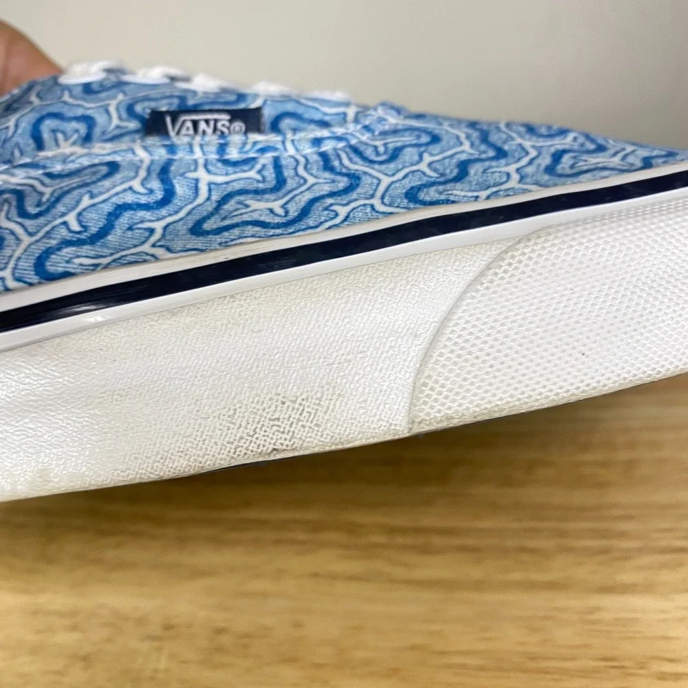 Vans x Todd Snyder‎ Sneakers Mens 10.5 John Derian Blue Shoes